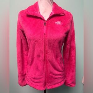 The North Face Osito Fleece Jacket Hot Pink XS